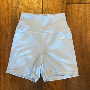 ABYL Blue Biker Shorts